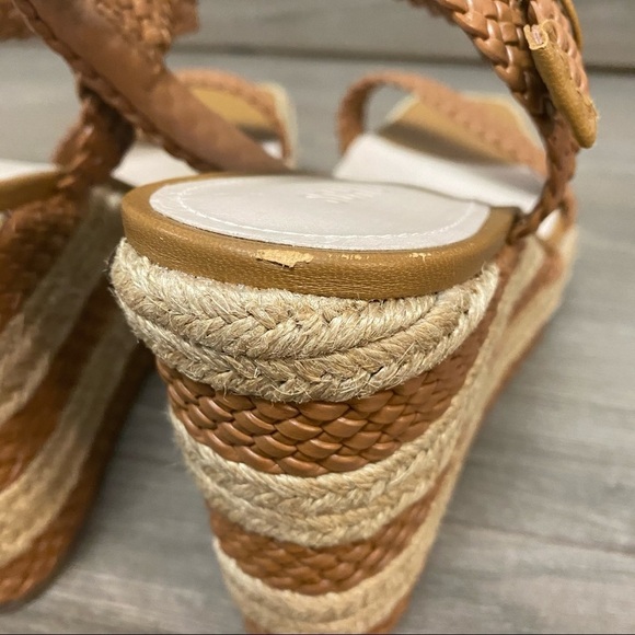 SCHUTZ | Nani Two Toned Braided Espadrille Wedge - Picture 9 of 12